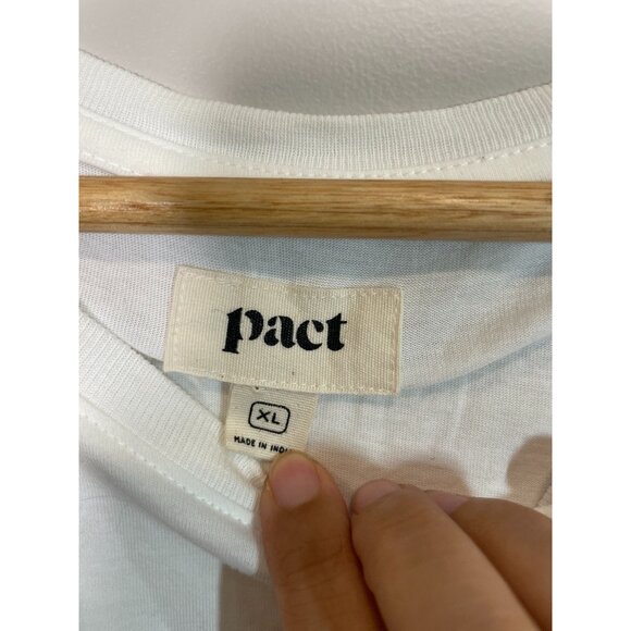 Pact Earth's Favorite Organic Cotton Take a Break Graphic T-Shirt Size XL - Picture 2 of 9